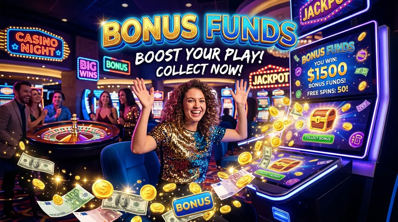 Jaak casino bonus funds